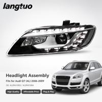 Ensemble de phares LED Facelift avec projecteur HID DRL pour Audi Q7 2006-2009, adaptable