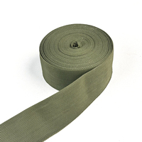 Sangle en nylon tissée jacquard double face antidérapante de haute qualité personnalisée de 25 mm à 50 mm pour les sacs à bandoulière de marque