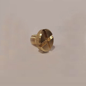 Custom Brass Stainless Steel Plain Slotted Headless <strong>Screw</strong> / <strong>Bolt</strong> / Metric/Inch <strong>Thread</strong> - Product Image 2