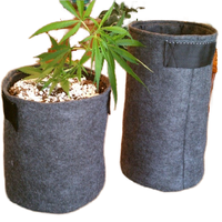 Pots de culture en feutre pour jardin de 5, 7, 10, 15 et 20 gallons, grands contenants pour plantes à poser au sol
