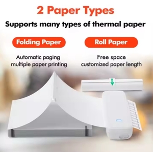 Longtime Standby Portable Wireless Thermal Barcode Tattoo <b>Printer</b> 3 Inch <b>Paper</b> Size Stock for Receipt Android Phone - Product Image 3