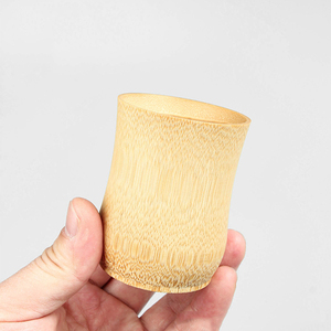Taza de concha de bambú 2022 Natural, juego de té reutilizable, 100% - Product Image 5