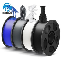 Filamen Printer 3D Hiabrub PLA Premium Berkualitas Tinggi 1.75mm 1kg Toleransi 0.03mm 200C untuk Pencetakan Model dan Mainan