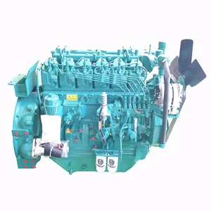 weichai pump set engine power unit stationary power 6 cylinders 144KW 200HP weichai WP6B144E201 machines engine for pump