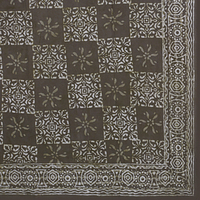 Drap plat en coton fait main en Inde, imprimé à la main, qualité hôtelière, doux, durable, couleur et design personnalisés, pour usage domestique