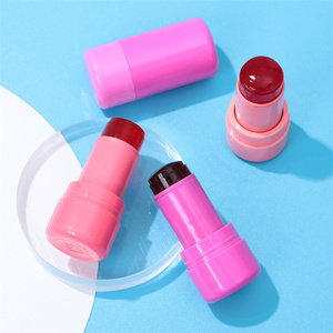TY New Arrival Vegan Food Grade Cruelty Free etichetta privata bacca rossa prugna corallo arancione labbro <span class=keywords><strong>e</strong></span> guancia fard tinta gelatina - Product Image 4