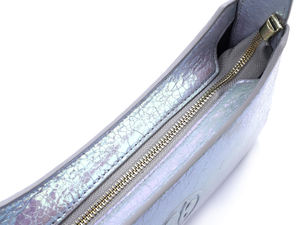 กระเป๋าสะพายไหล่หนัง PU แบบมีสไตล์กระเป๋าสะพายไหล่สำหรับผู้หญิงกระเป๋าสะพายไหล่ทำจากหนังสีรุ้งที่ไม่เหมือนใครสำหรับผู้หญิง - Product Image 5