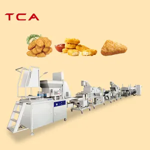 TCA tavuk nugget makinesi/tavuk nuggets makinesi/tavuk nuggets için endüstriyel makine