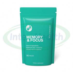 Goma de Mascar con L-Teanina Ausreson OEM, Suplemento para la Memoria y la Concentración - Product Image 2