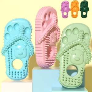 ของเล่นเคี้ยวสำหรับสัตว์เลี้ยง TPR รูปรองเท้า ของเล่นสุนัขแบบมีปฏิสัมพันธ์ ของเล่นสำหรับลูกสุนัข ของเล่นทำความสะอาดฟันสัตว์เลี้ยง แก้เบื่อ ทนทานต่อการกัด - Product Image 1