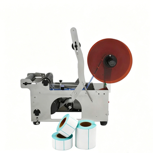 MT 50 Auto Cans Round <b>Sticker</b> Bottle Labeling Machine Labeler Food Self Adhesive Glass Jar Cheap - Product Image 1