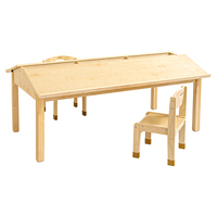 Table de lecture moderne en bois pour enfants pour l'école maternelle préscolaire Montessori meubles de bibliothèque