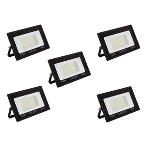 Faretto LED 100W Luce Bianca Calda 6500K CCT Corpo in Alluminio IP66 Impermeabile Montaggio a Parete Illuminazione da Giardino Esterna Certificato LULDEX RO - Product Image 5