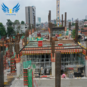 Système de coffrage en béton modulaire en acier Lianggong, facilement assemblable <span class=keywords><strong>et</strong></span> réutilisable, avec contreplaqué, taille réglable pour murs <span class=keywords><strong>et</strong></span> colonnes - Product Image 6