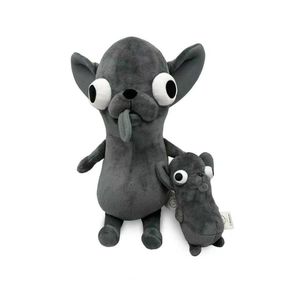 צ 'יוואווה מטומטמת וחמודה כלבלב צ' יוואווה, שחור לבן, מתנה בובה של כלב - Product Image 1