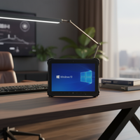 Tablet PC Robusta Win11 con Intel, 4G, IP67, Windows N3450, 8+128GB, IPS 1920*1200, GPS, Huella Dactilar, Tablet Industrial Win11 de 10.1 Pulgadas