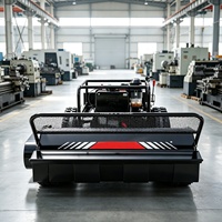 Último modelo de fábrica: Cortacésped de orugas con control remoto y dirección cero, con disco de corte de 1000 mm, tipo desbrozadora