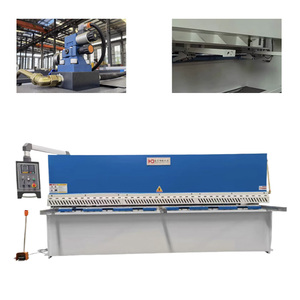 Máquina de Corte y Cizallamiento de Chapa Metálica Totalmente Automática de Marca China 220V/380V con Componentes de Motor PLC para Cizallamiento de 8mm de Espesor - Product Image 1