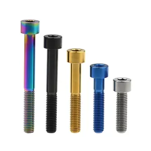สกรูหัวหกเหลี่ยม DIN912 ขนาด M8X15 20 25 30 35 40 45 50 60 70 มม. สำหรับจักรยาน มอเตอร์ไซค์ รถยนต์ และอะไหล่เครื่องยนต์ - Product Image 3