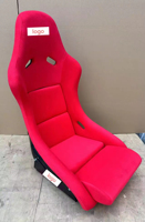 Asiento Deportivo Recaro Pole Position de Velour, Universal para Autos, Diseño Personalizado