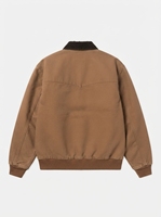 Blouson Bomber Léger en Coton pour Homme, Zippé, Patchwork, Doublure Printemps, Multi-Poches, pour Activités de Plein Air, Camping et Travaux de Construction