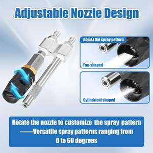 Ugello regolabile a valle M5 a spirale 2-in-1 idropulitrice ad alta pressione a lungo raggio ugello di lavaggio per idropulitrice - Product Image 5
