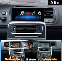 Écran autoradio Android Krando 8,8 pouces pour VOLVO S60 V60 2011-2020, autoradio Android Auto, GPS, unité centrale de voiture, CarPlay sans fil