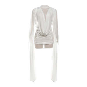 Y0703 Nouvelle robe moulante <span class=keywords><strong>sexy</strong></span> en maille transparente pour femme - Product Image 6
