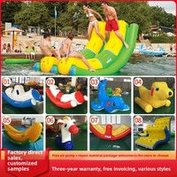 Jouets gonflables pour parc aquatique pour enfants, balançoire aquatique avec tissu en PVC Paratu, 2-3 passagers, tailles 2x0,8m-3m, utilisation en extérieur