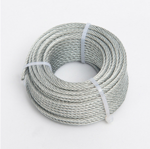 PVC-beschichtetes Drahtseil <span class=keywords><strong>2MM</strong></span> Verzinktes Stahlseil 1x19 5/8 Stahlseil - Product Image 2