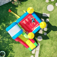 Château gonflable en PVC YARD avec toboggan pour enfants - pour les centres d'entraînement, les garderies, l'utilisation en extérieur