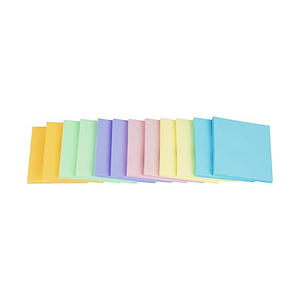 Favorite Sticky Notes Recyclable Pastel Colors Self-Stick Notes Custom Super Sticking Power Memo <b>Pads</b> - Product Image 2