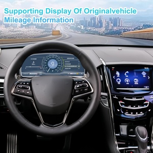 Navihua Digital Cluster <b>for</b> Cadillac ATS ATS-L 2014-2017 <b>Car</b> Dashboard Instrument Cluster LCD Virtual Cockpit <b>Speedometer</b> Meter - Product Image 6