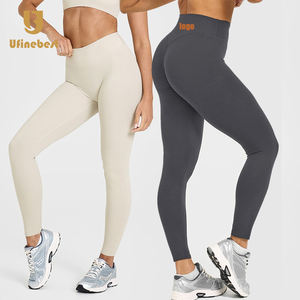 Nuevos Leggings Deportivos para Mujer, Leggings de Yoga con Efecto Moldeador, Elásticos, para Gimnasio, Personalizables, al por Mayor - Product Image 1