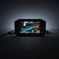 Baru TFT dengan CANBUS komunikasi listrik meteran sepeda motor layar LCD Speedometer dengan harga pabrik