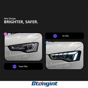 Fari a LED Accessori Auto Adatti per Audi <span class=keywords><strong>A5</strong></span> 12-16 Gruppo Fari Modificato con Luci Diurne a LED S5 - Product Image 4