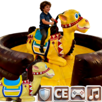 Pièces de taureau mécanique de luxe de qualité commerciale Easyfun, forme personnalisée, à vendre – Jeu de taureau fou de luxe pour carnaval et location de fêtes