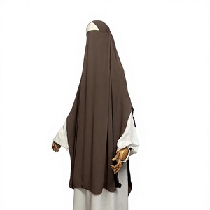 Hijab Crincle Airflow, Khimar français Safamedina, traditionnel musulman, élégant et modeste - Product Image 6