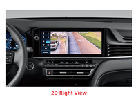 Wemaer OEM Système de caméra de vue d'oiseau à 360 degrés 3D AVM Caméras panoramiques de voiture à 4 canaux pour Toyota Camry