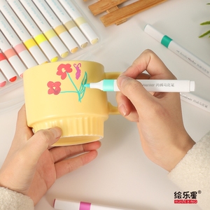 Nhà máy trực tiếp 36 màu sắc nước dựa trên Acrylic sơn Bút đánh dấu hình tam giác màu nước cảm thấy <span class=keywords><strong>tip</strong></span> nghệ thuật thiết lập cho trẻ em nghệ thuật Tự làm - Product Image 3