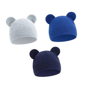 Gorro de Invierno Unisex para Bebé, con Orejeras, Botón y Diseño Jacquard, Tejido de Doble Capa, Cálido - Product Image 5