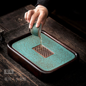 Shangyan Japanese Kung Fu <b>Tea</b> Set Retro Ceramic Teapot <b>Tea</b> Tray Teacups Complete Home Use Living Room <b>Tea</b> <b>Maker</b> - Product Image 4
