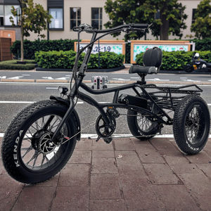 Vente en gros de tricycles électriques à <span class=keywords><strong>3</strong></span> <span class=keywords><strong>roues</strong></span> 350w transportant des vélos cargo électriques de l'usine directe de Chine - Product Image 1