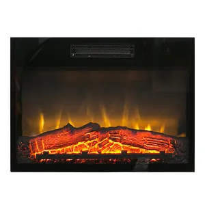 23 inch indoor heater led electric fireplace insert touch screen