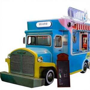 Carrito de Comida Rápida Móvil de Acero Inoxidable Personalizado OEM, Carrito Multifuncional para Snacks, Helados, Alitas de Pollo, Costillas y Papas Fritas - Product Image 1