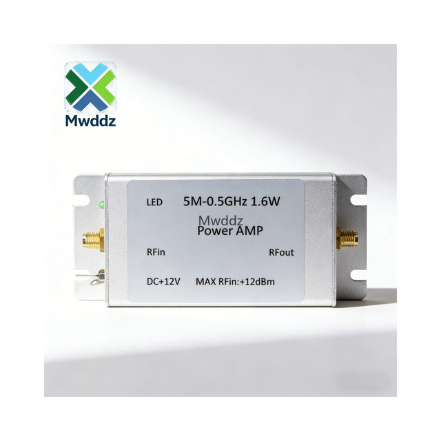5-500MHz Linear Power Amplifier RF 1.6W FM Transmitter Broadband RF Power Amplifier