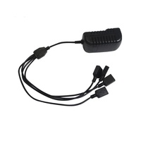 Approvisionnement d'usine Casque de disco silencieux DJ Hi-Fi Stéréo sans fil à LED pour musique de fête, 3 canaux, avec chargeur 16 ports