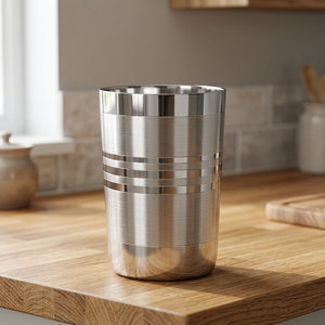 Diseños de tiras de vidrio de agua de acero inoxidable con 6 Pes Botella de vacío térmica de acero inoxidable Vaso Taza de vientre de doble pared - Product Image 2