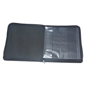Vente en gros de protège-cartes en cuir Dragon Shield, 12 poches, capacité de 480 cartes, texture diamant, vernis mat, designs personnalisés, jeu de cartes à collectionner - Product Image 4