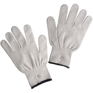 Masajeador vibrador <span class=keywords><strong>de</strong></span> mano <span class=keywords><strong>de</strong></span> <span class=keywords><strong>fisioterapia</strong></span> <span class=keywords><strong>de</strong></span> pulso electrónico reutilizable, prenda conductora que funciona con dispositivo TENS, guantes conductores TENS - Product Image 5